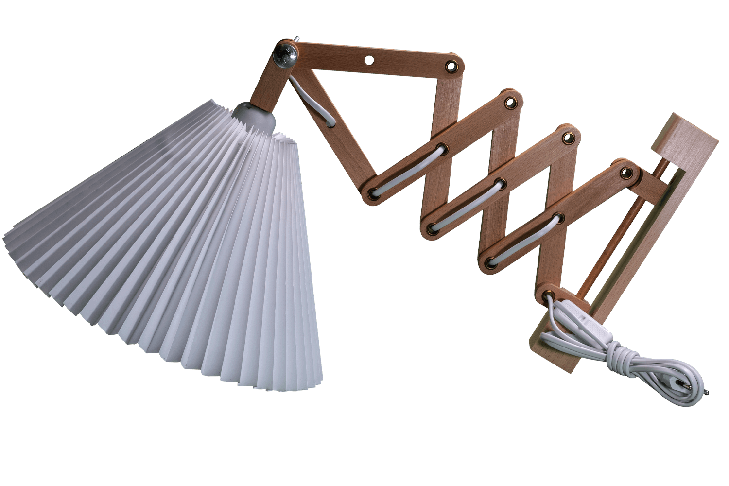 Alpe Design Saxlampe bøg væglampe Lampe 3132616