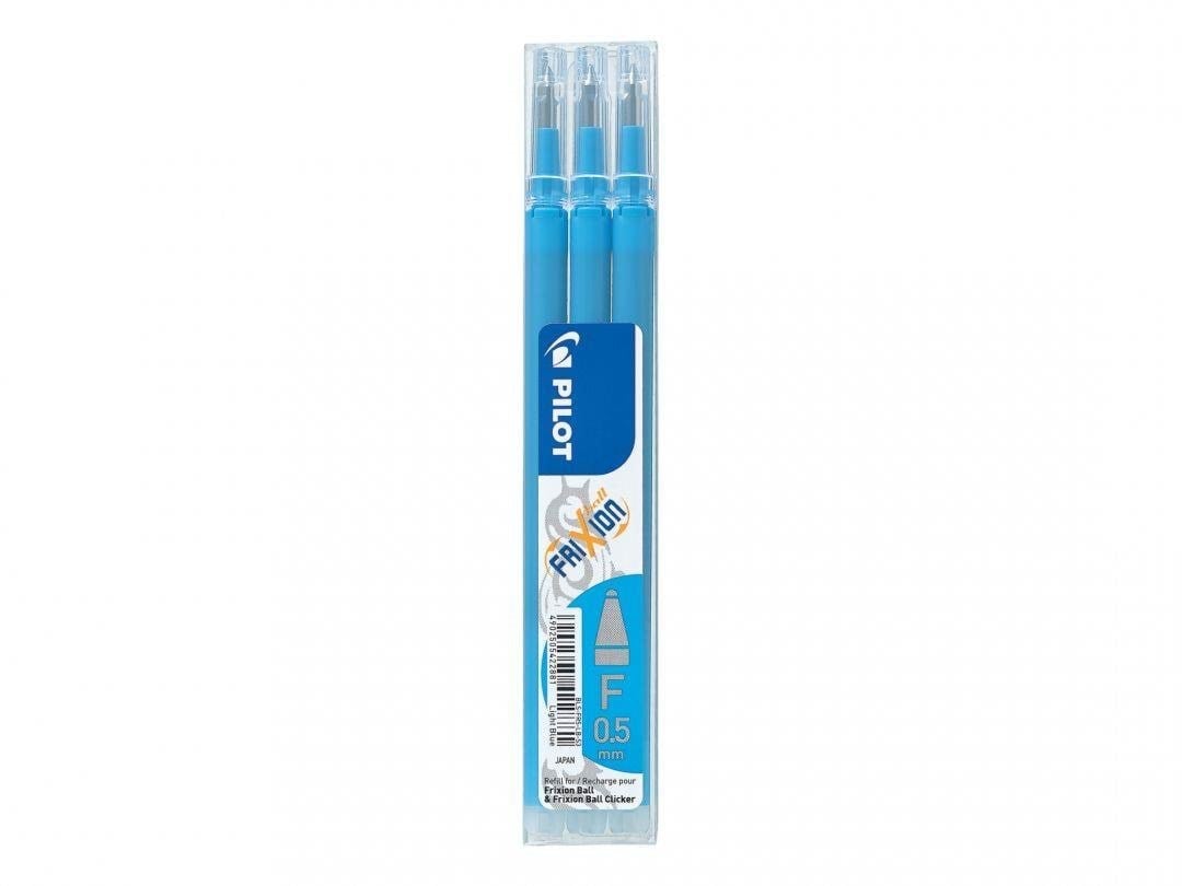 Pilot Pen Pilot FriXion - refill - light blue (pack of 3) Tegneværktøj BLS-FR5-S3-LB
