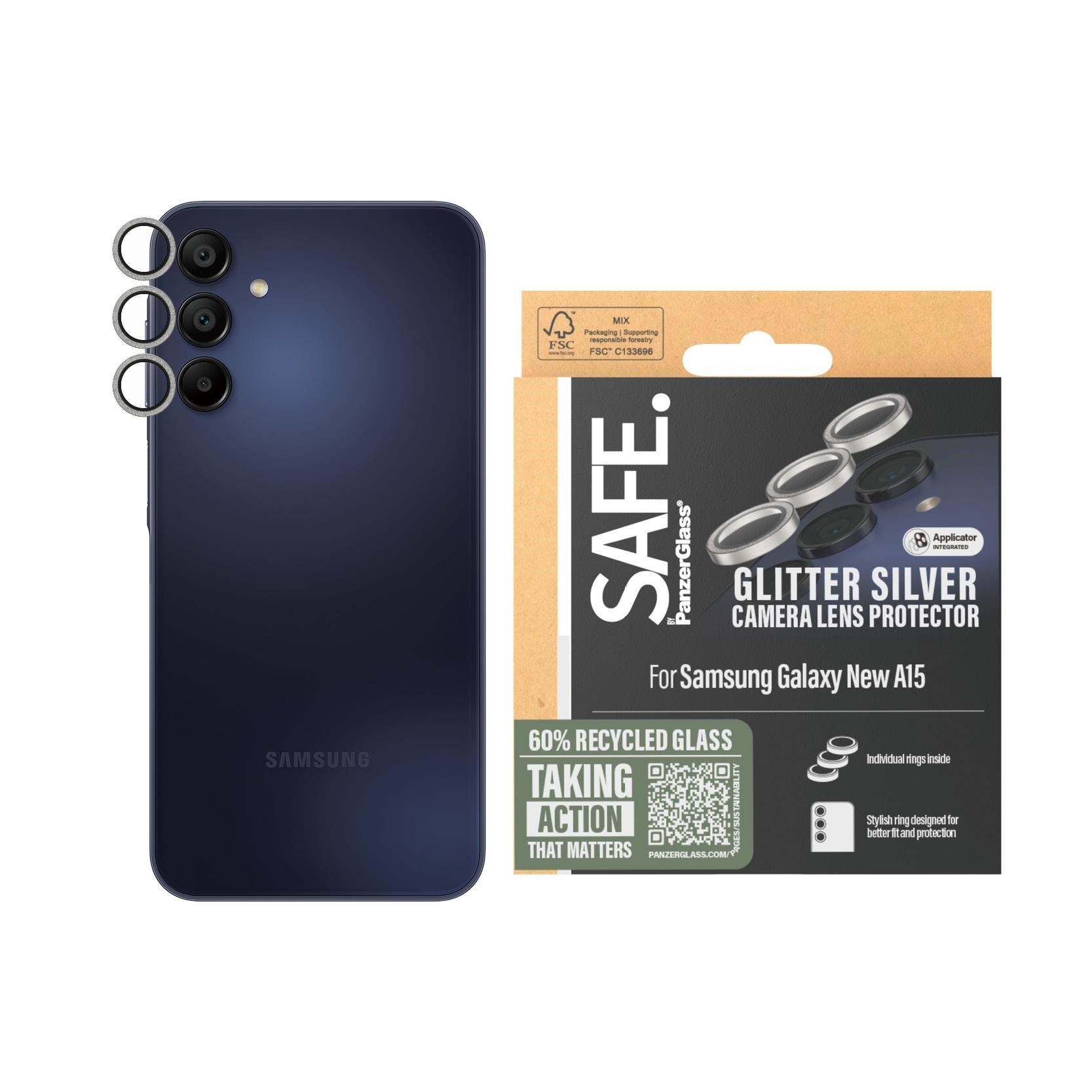 SAFE by PanzerGlass Camera Lens Protector Transparent Samsung Galaxy A16 | A16 5G