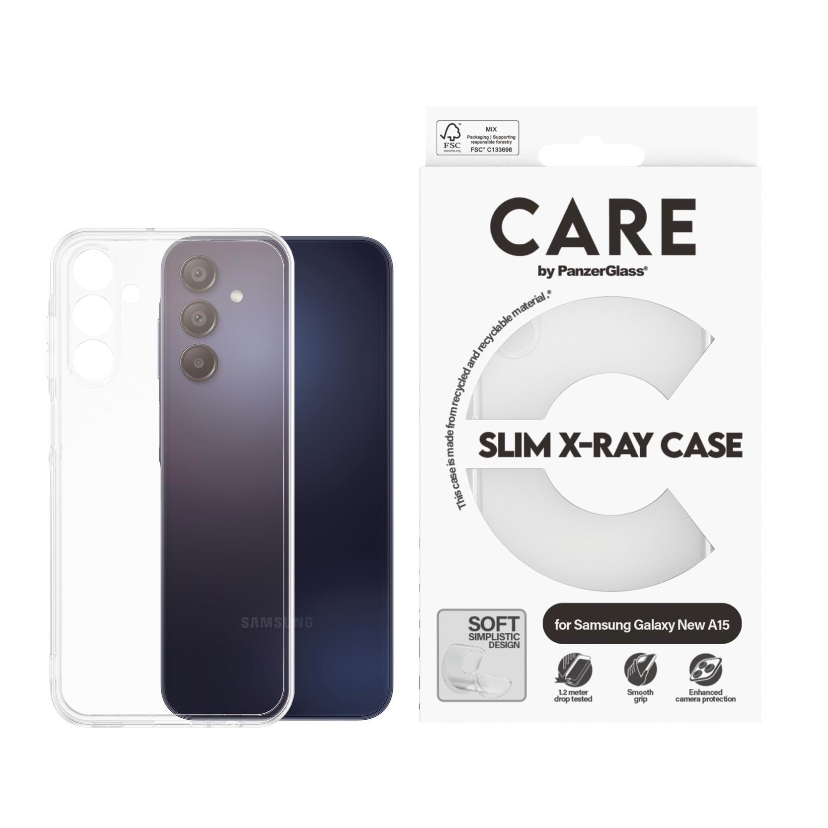 CARE by PanzerGlass Fashionable Case Transparent X-Ray Soft Basic Samsung Galaxy A16 Mobilcover PANZER3806