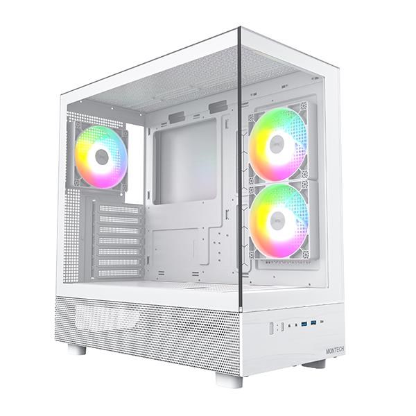 Montech XR - Kabinet - Miditower - Hvid Kabinet XR (W)