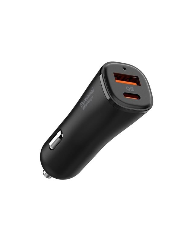 Spigen Essential 48W Car Charger EV482 - black Mobil Oplader ACP08447