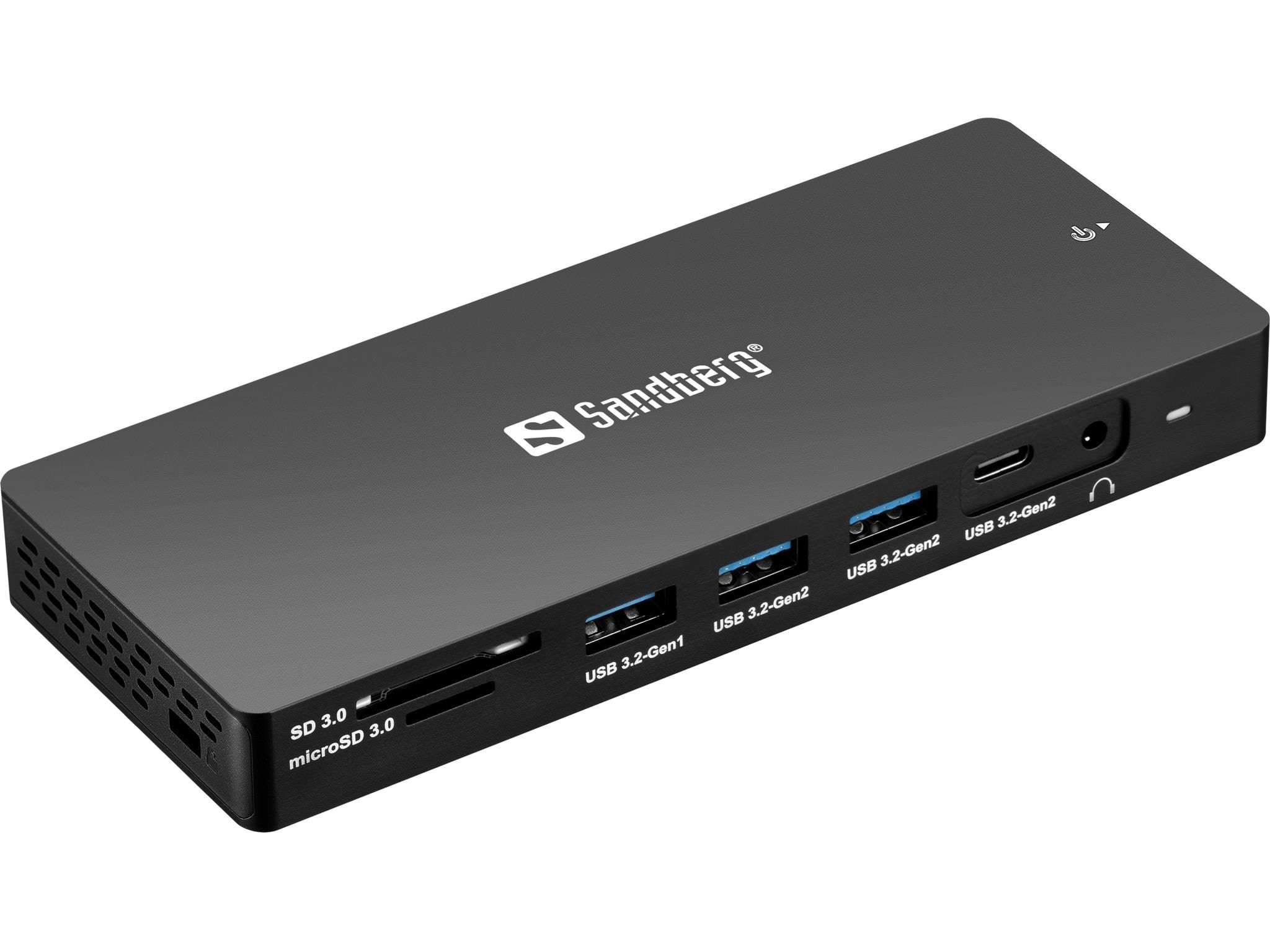 Sandberg 13-in-1 Docking Station Pro Docking Station 136-61