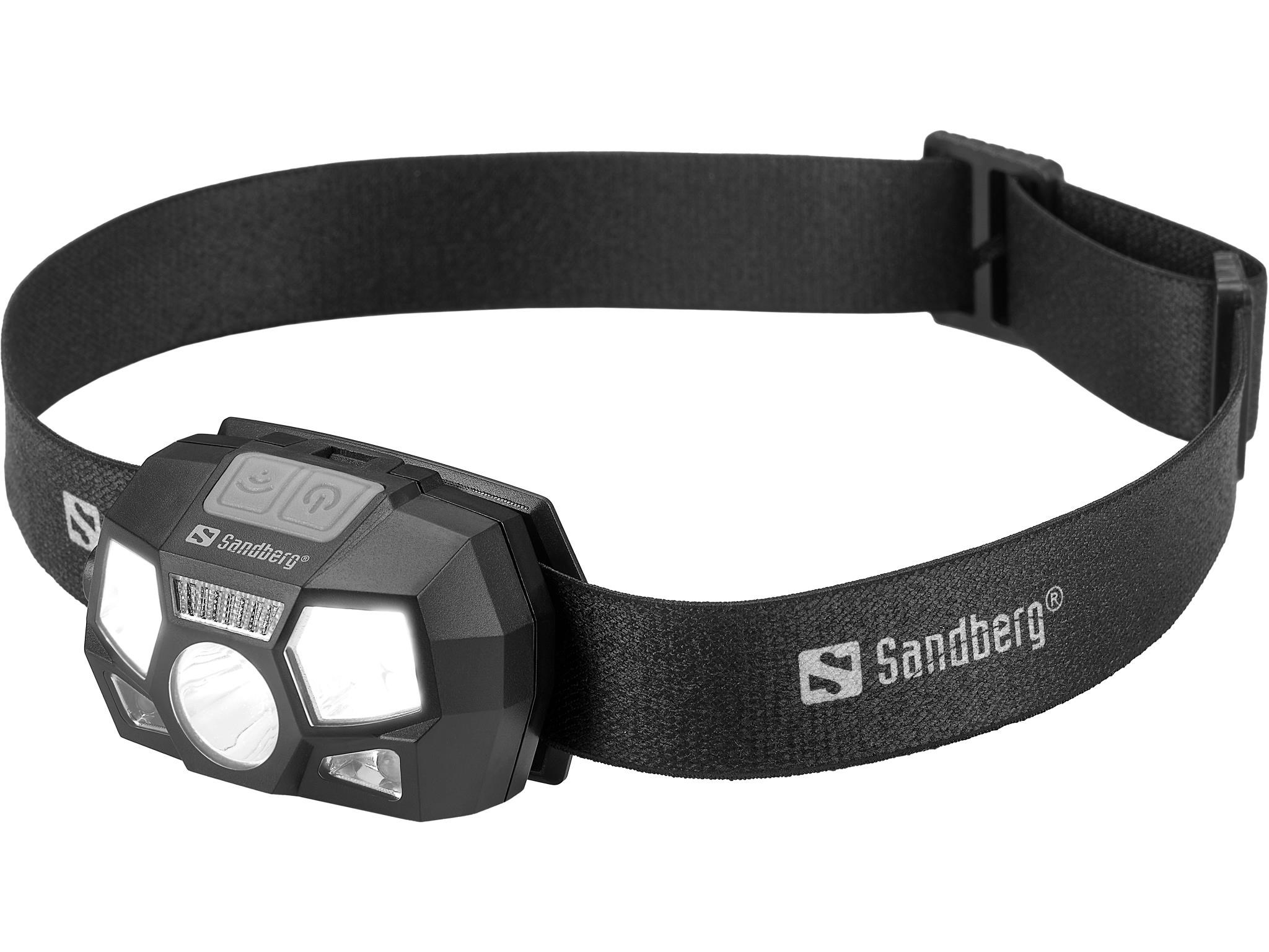 Sandberg Headlamp 5in1 Recharge Sensor Lommelygte 421-10