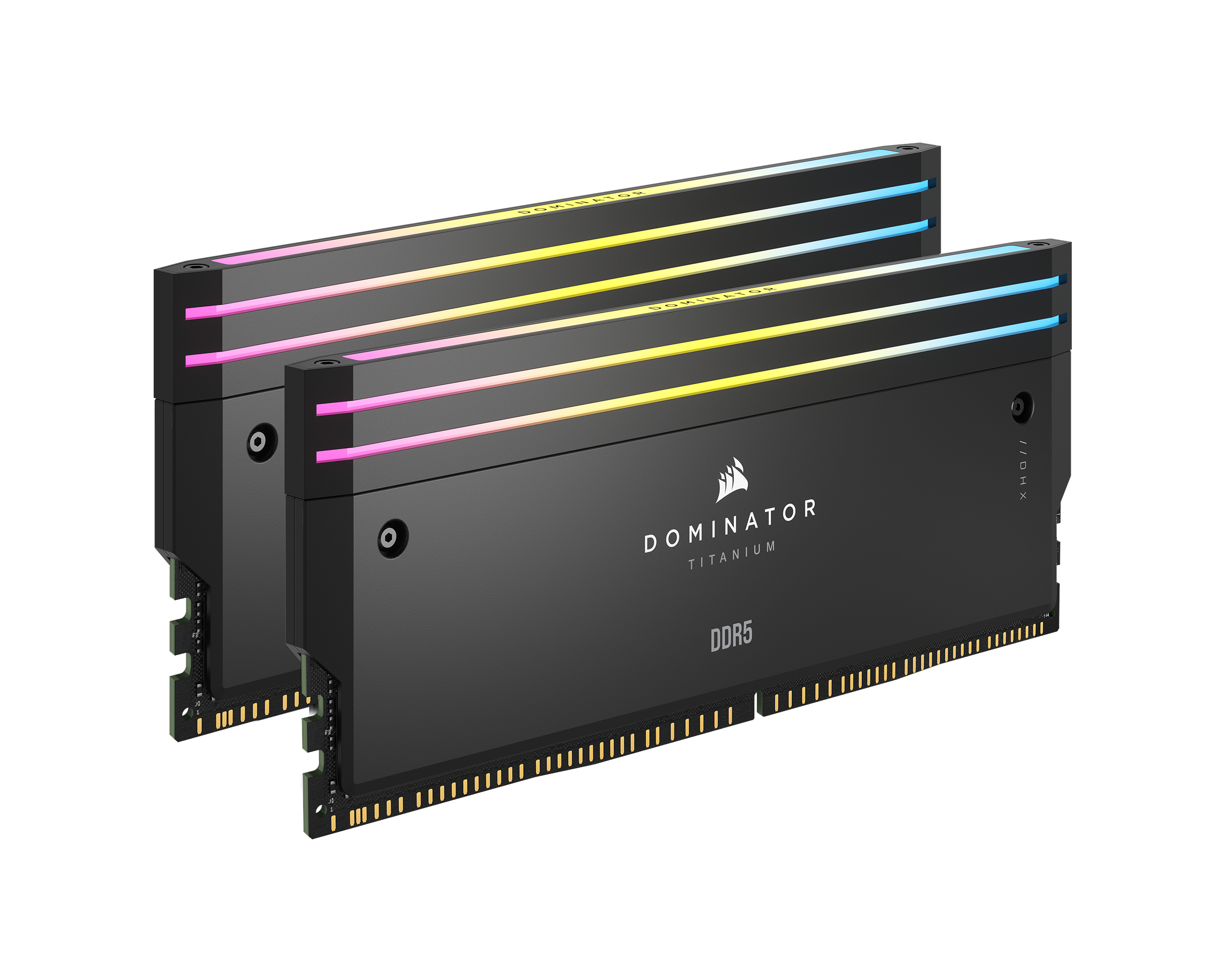 Corsair Dominator Titanium DDR5 Light Enhancement Kit - Sort med RGB Ram CMPLEKIT2