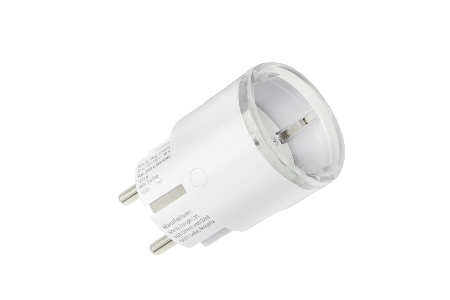 Shelly Plug S Gen3 - White Smart Home Shelly-Plug-S-Gen3-W