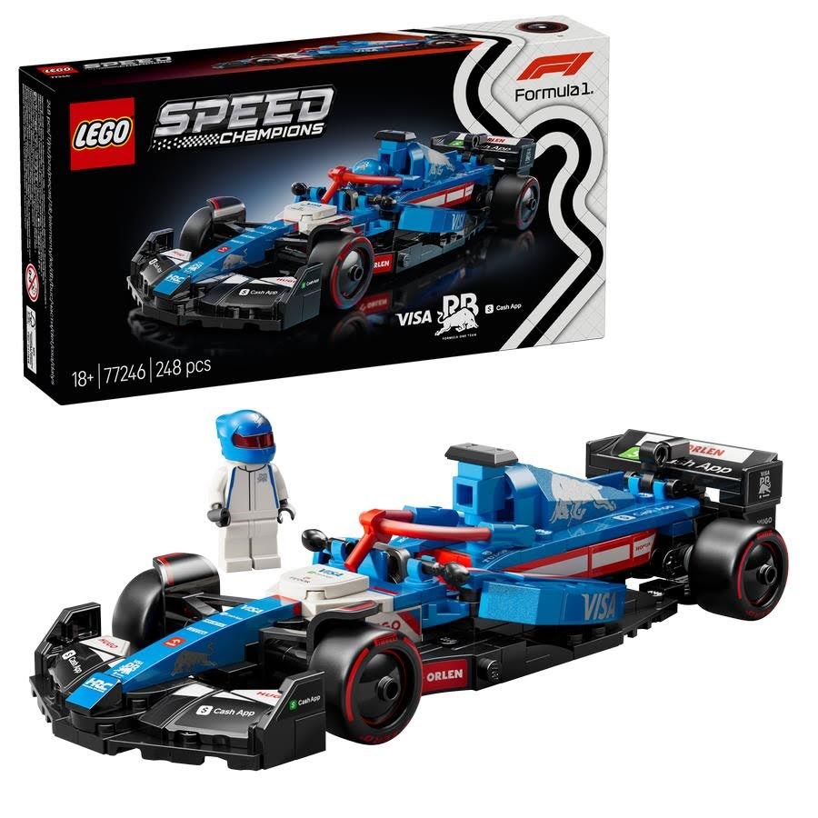 LEGO Speed Champions 77246 Visa Cash App RB VCARB 01 F1 -racerbil