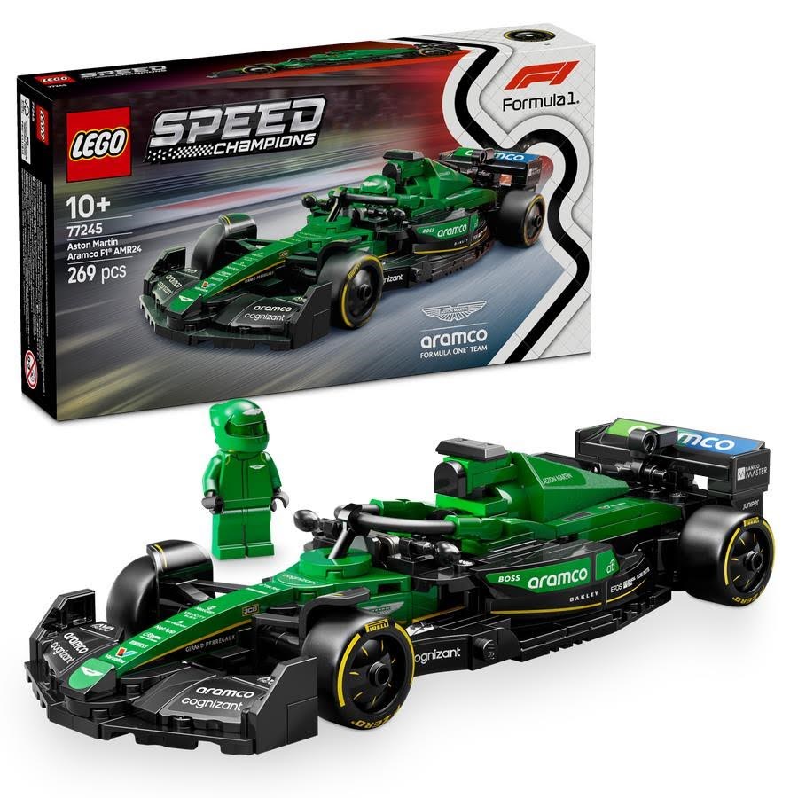 LEGO Speed Champions 77245 Aston Martin Aramco F1 AMR24-racerbil byggesæt 10+ år