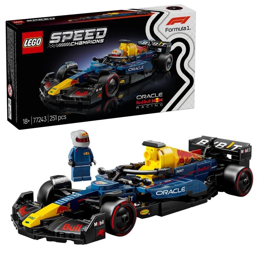 LEGO Speed Champions 77243 Oracle Red Bull Racing RB20 F1 -racerbil byggesæt 18+ år