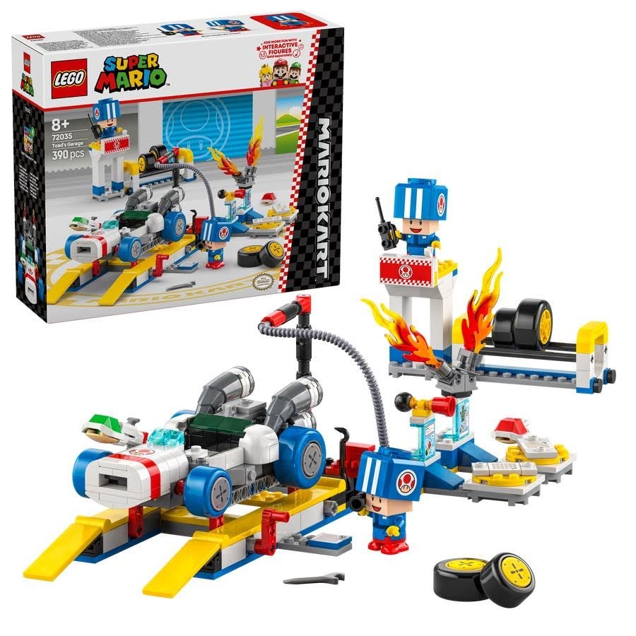 LEGO Super Mario 72035 Mario Kart - Toads garage byggesæt 8+ år