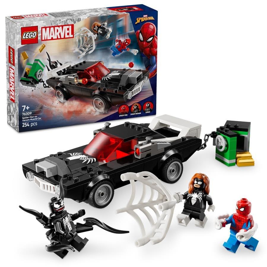 LEGO Super Heroes 76309 Spider-Man mod Venom-muskelbil byggesæt 7+ år