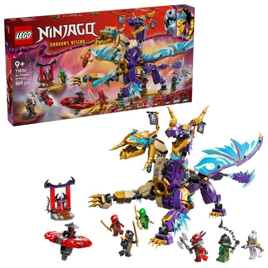 LEGO Ninjago 71836 Ærke-fokusdrage byggesæt 9+ år