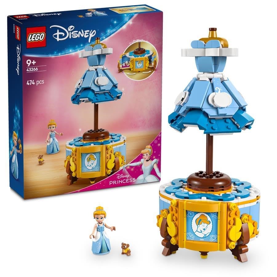 LEGO Disney 43266 Askepots kjole byggesæt 9+ år
