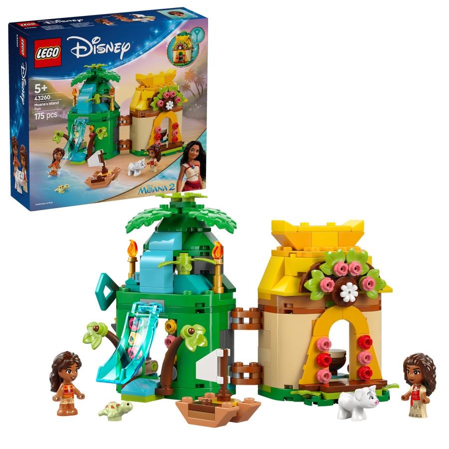 LEGO Disney 43260 Vaianas ø-sjov legetøj 5+ år