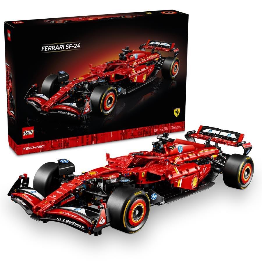 LEGO Technic 42207 Ferrari SF-24 F1-bil byggesæt 18+ år