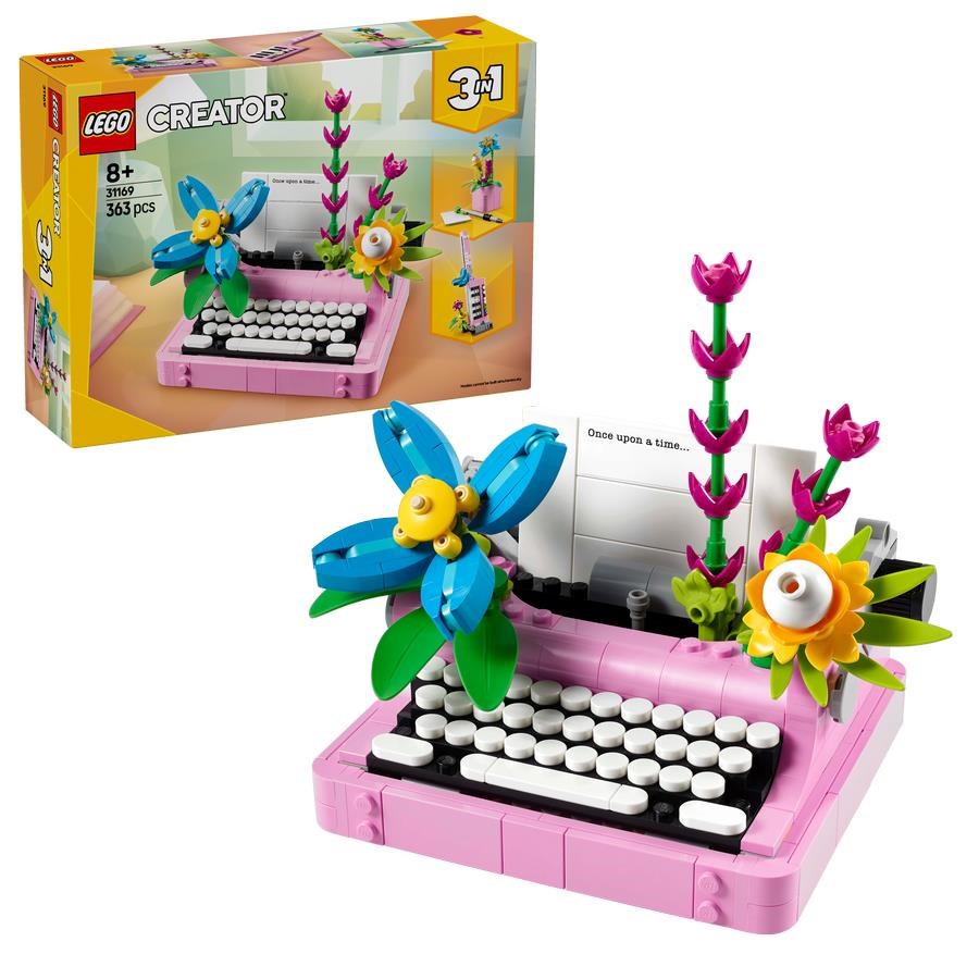 LEGO Creator 31169 Skrivemaskine med blomster