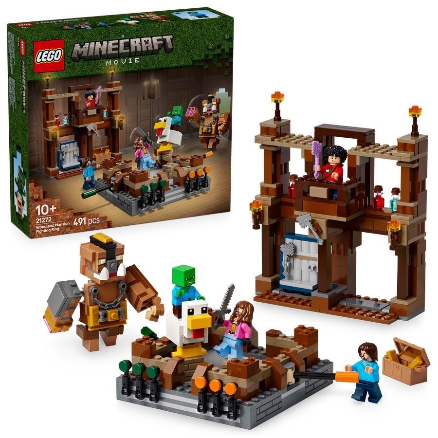 LEGO Minecraft 21272 Skovpalæets kampring