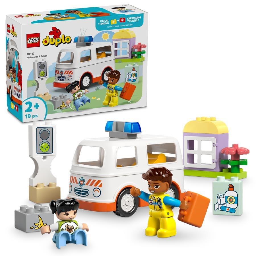 LEGO DUPLO 10447 Ambulance og fører