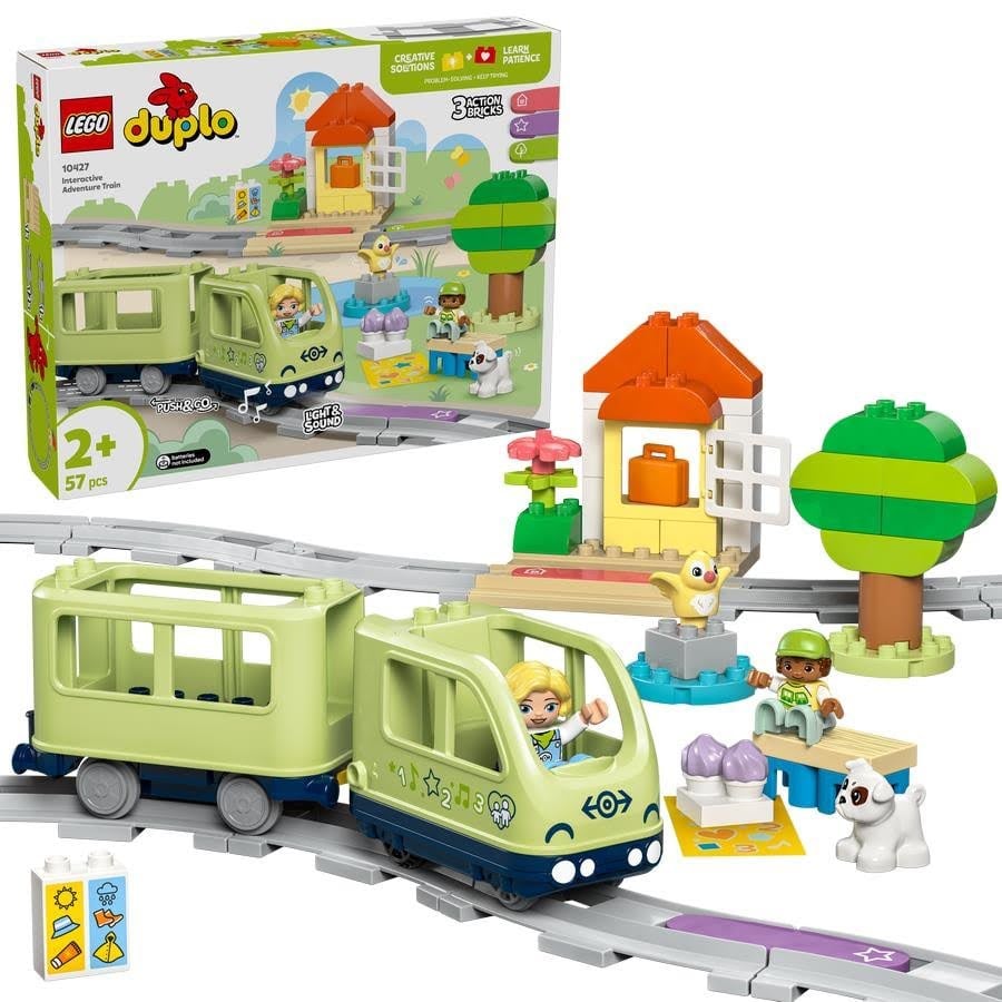 LEGO DUPLO 10427 Interaktivt oplevelsestog legetøj 2+ år