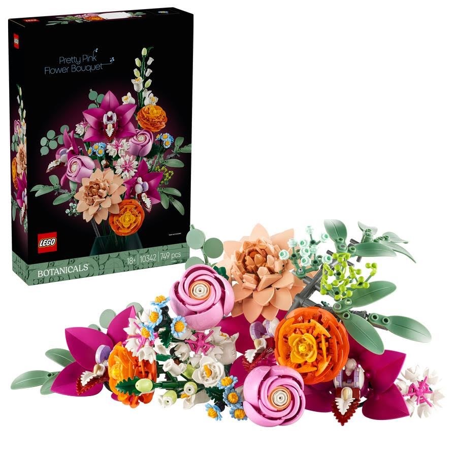 LEGO Botanicals 10342 Smuk pink blomsterbuket byggesæt 18+ år