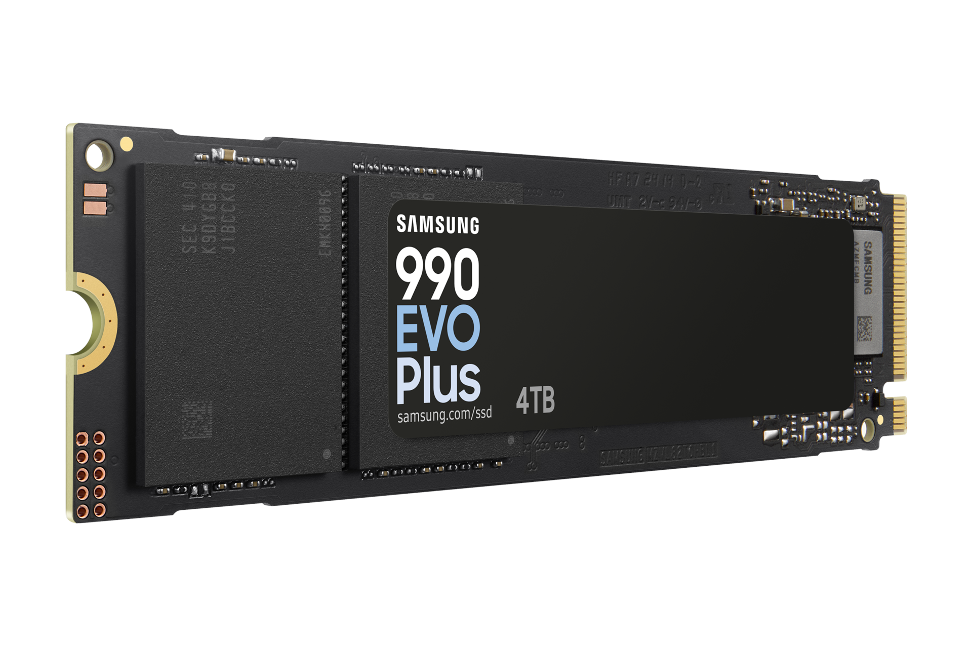 Samsung 990 EVO Plus SSD - 4TB - M.2 2280 - PCIe 4.0 Ssd Harddisk Sort MZ-V9S4T0BW