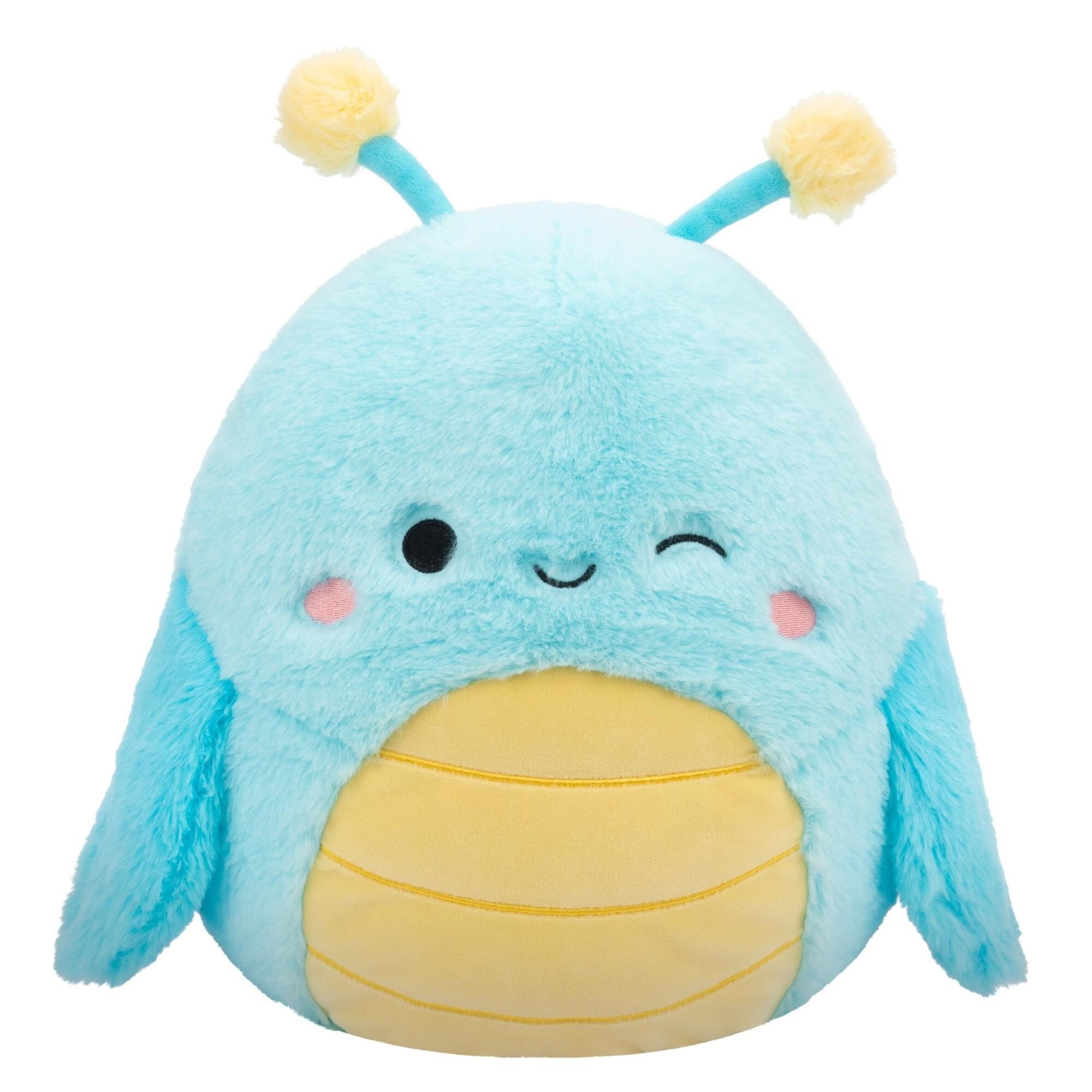 Squishmallows Fuzz-A-Mallows Giles Græshoppe 40 cm Bamser 209143