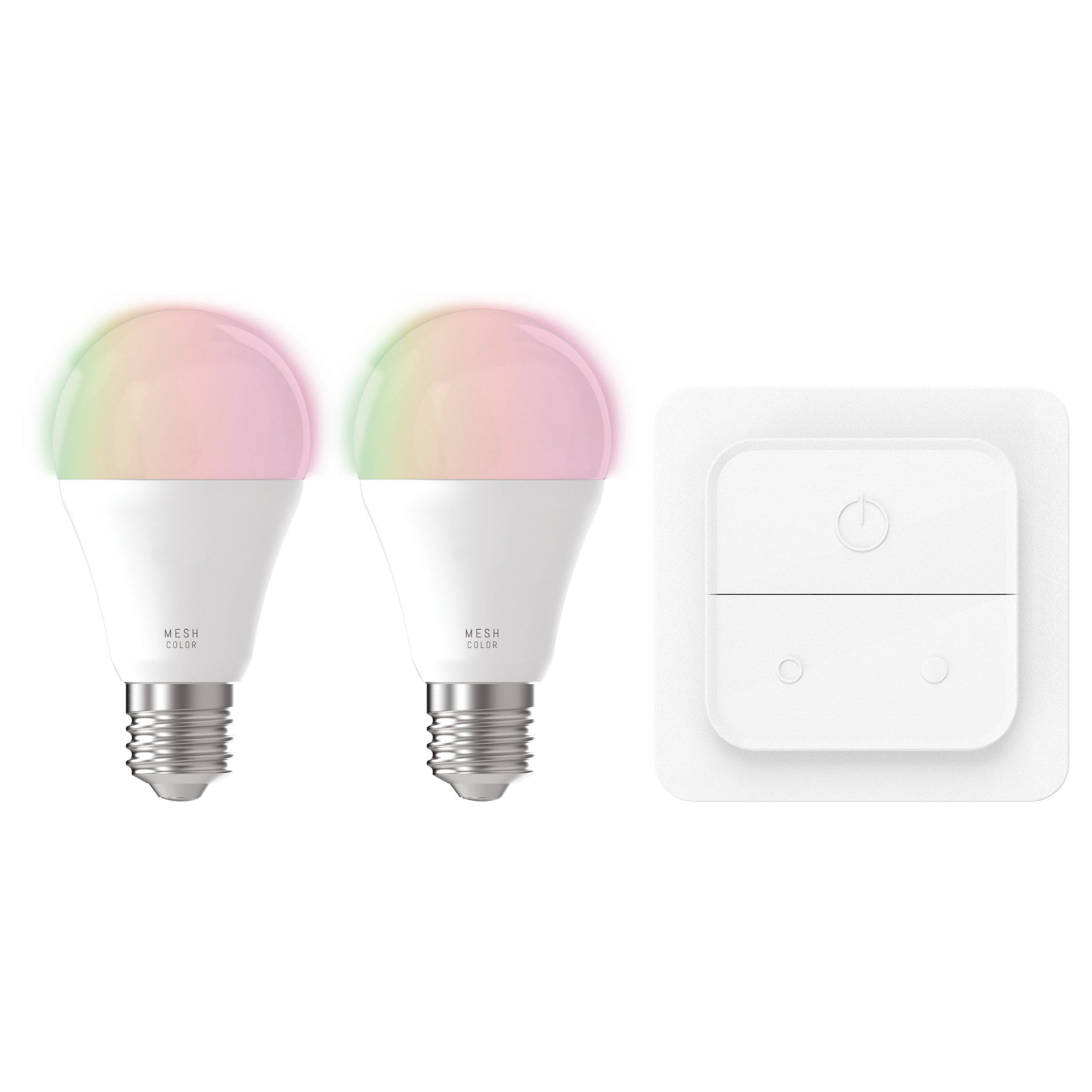 EGLO CONNECT.Z SÆT AFBRYDER + 2 E27 A60 opal SMART pærer M/FARVER(RGB) OG TUNABLE WHITE Smart Home 110314