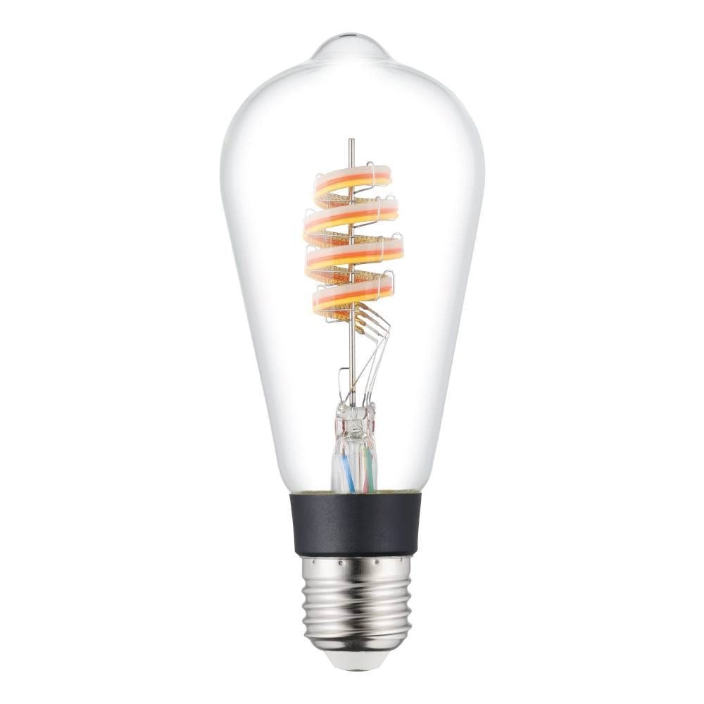 EGLO CONNECT.Z E27 ST64 klar SMART pære M/FARVER(RGB) OG VARM HVID LYS Smart Home 110272