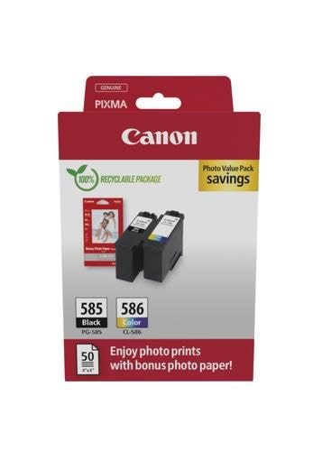 Canon PG 585/CL-586 / 6205C004 Photo Value Pack Fotopapir