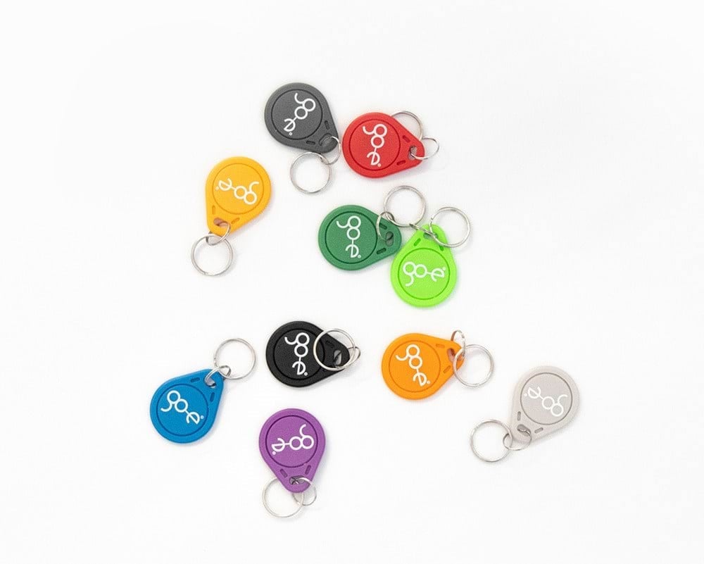 go-e RFID tags for Charger 10 pieces Ladeboks CH-10-12