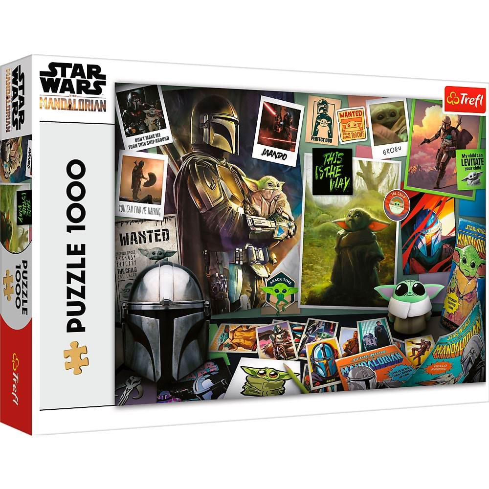 Trefl Puzzle - Star Wars - Grogu Collection (1000 pieces) 2D Puslespil Puslespil TFL10718