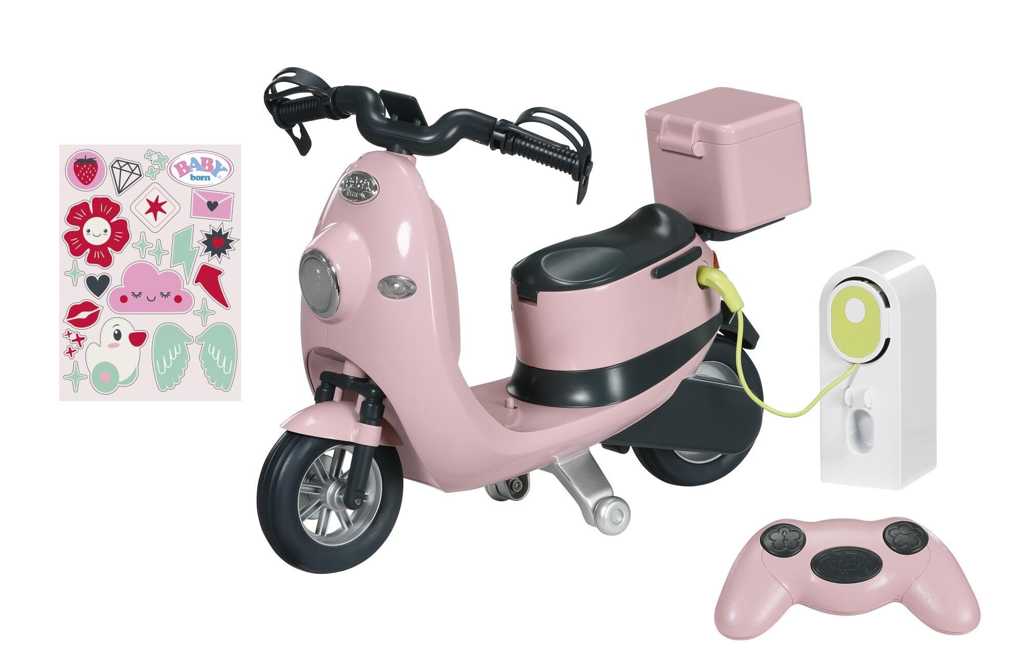 Baby Born E-Scooter for dolls with remote control Dukker Og Bamser 835906