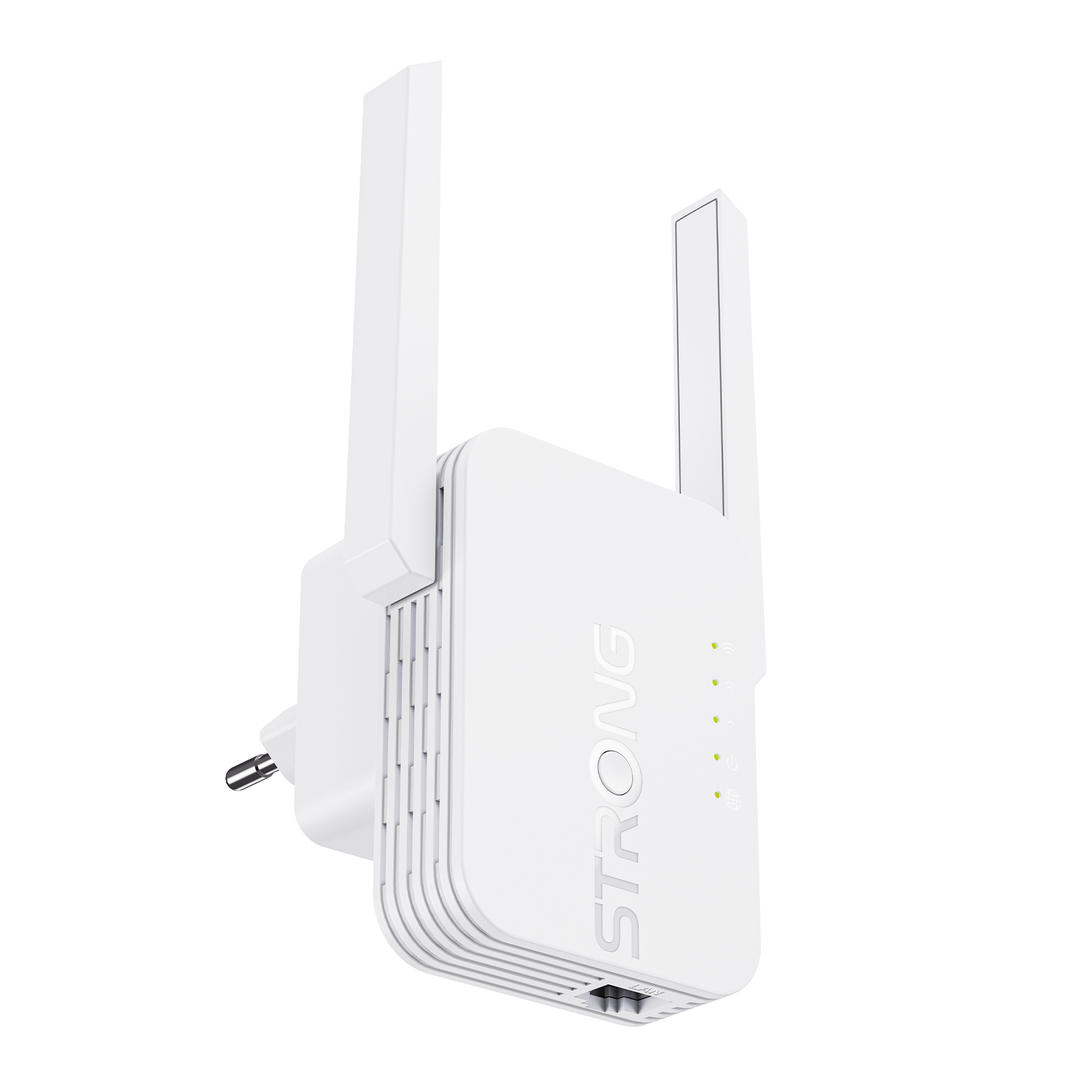 Strong Universal Repeater 300S - Wi-Fi Range Extender - 300 Mbit/s Wifi Forstærker REPEATER300S