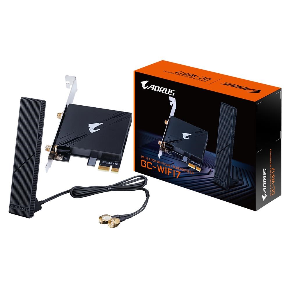 GIGABYTE Aorus GC-WIFI7 - network adapter - PCIe Netværksadapter