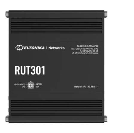 Teltonika RUT301 Industrial Ethernet Router (RUT301000000 / Standard package with EU PSU) - Router Router