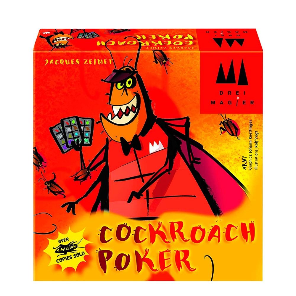 Schmidt Cockroach Poker (EN) Brætspil SCH0829