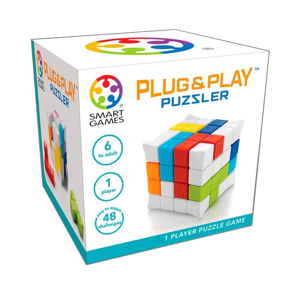 Smart Games Plug and Play Puzzler (Nordic) Brætspil SG2326