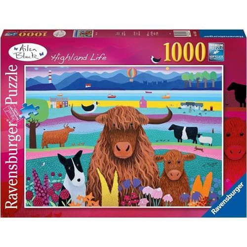 Ravensburger Highland Life 1000p Puslespil 12001082