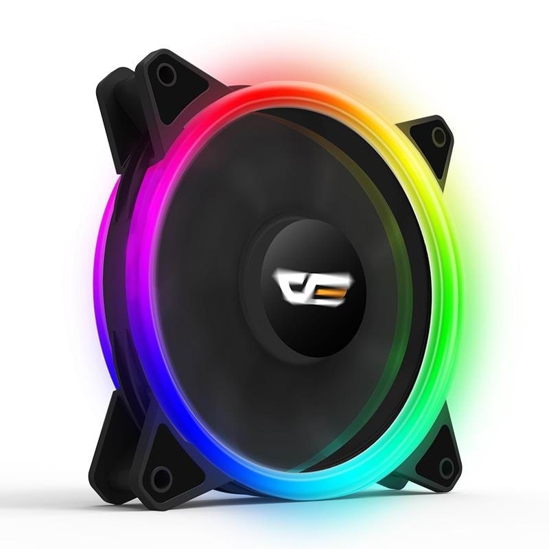 Darkflash DR12 PRO computer cooling system - Kabinet køler - 120mm - Sort - 16 dBA