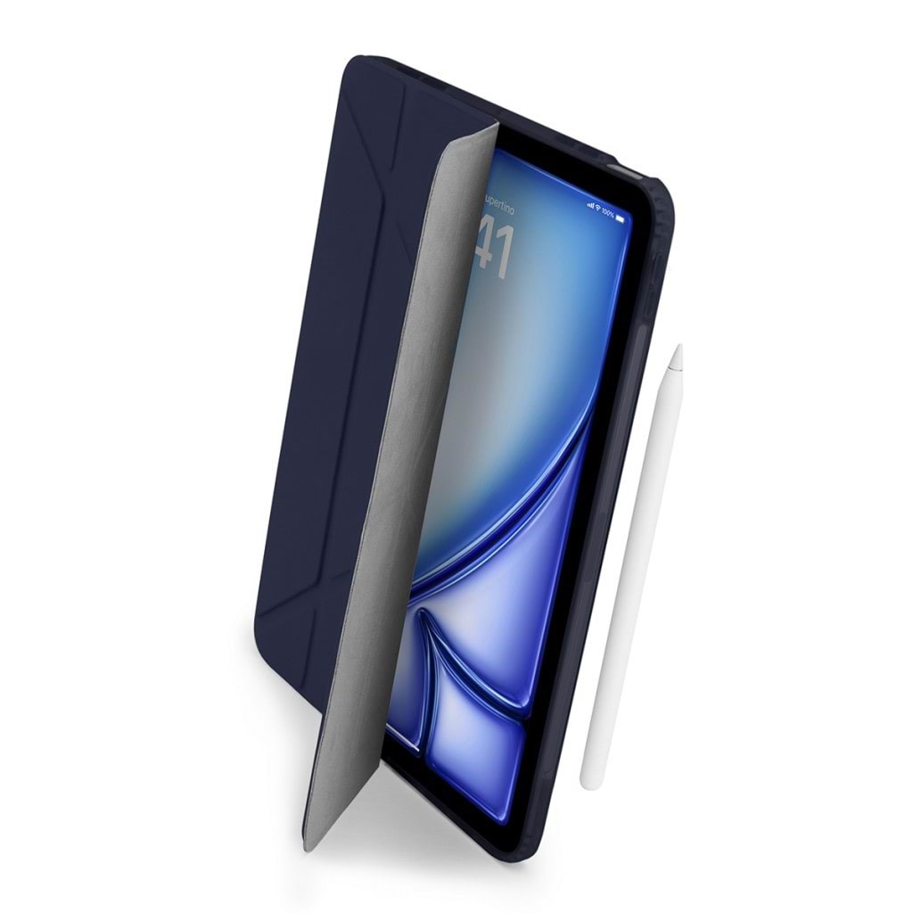 Pipetto Origami No1 Original Case - dark blue - iPad Air 10.9" (2022/2020)/11" 2024/2025/2026 Tablet Cover P052-113-AD