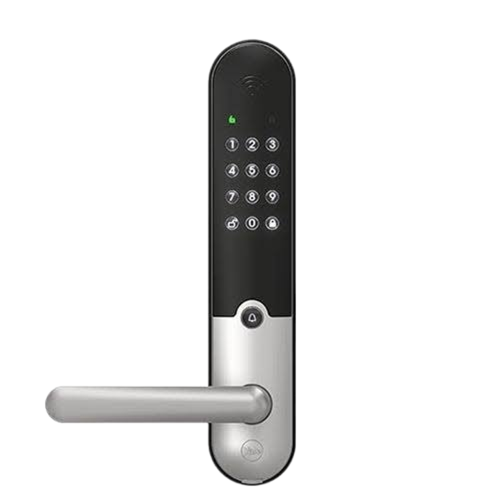 Yale DOORMAN L3S Flex - Skandivanisk Version - Børste Stål - Uden Connect Wi-Fi Bridge