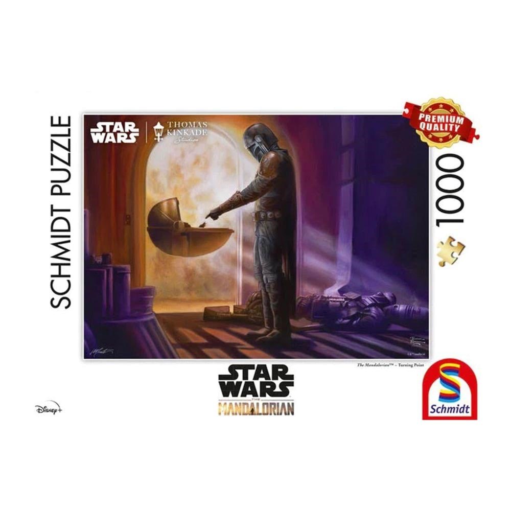 Schmidt Puzzle - Thomas Kinkade: Star Wars The Mandalorian - Turning Point (1000)
