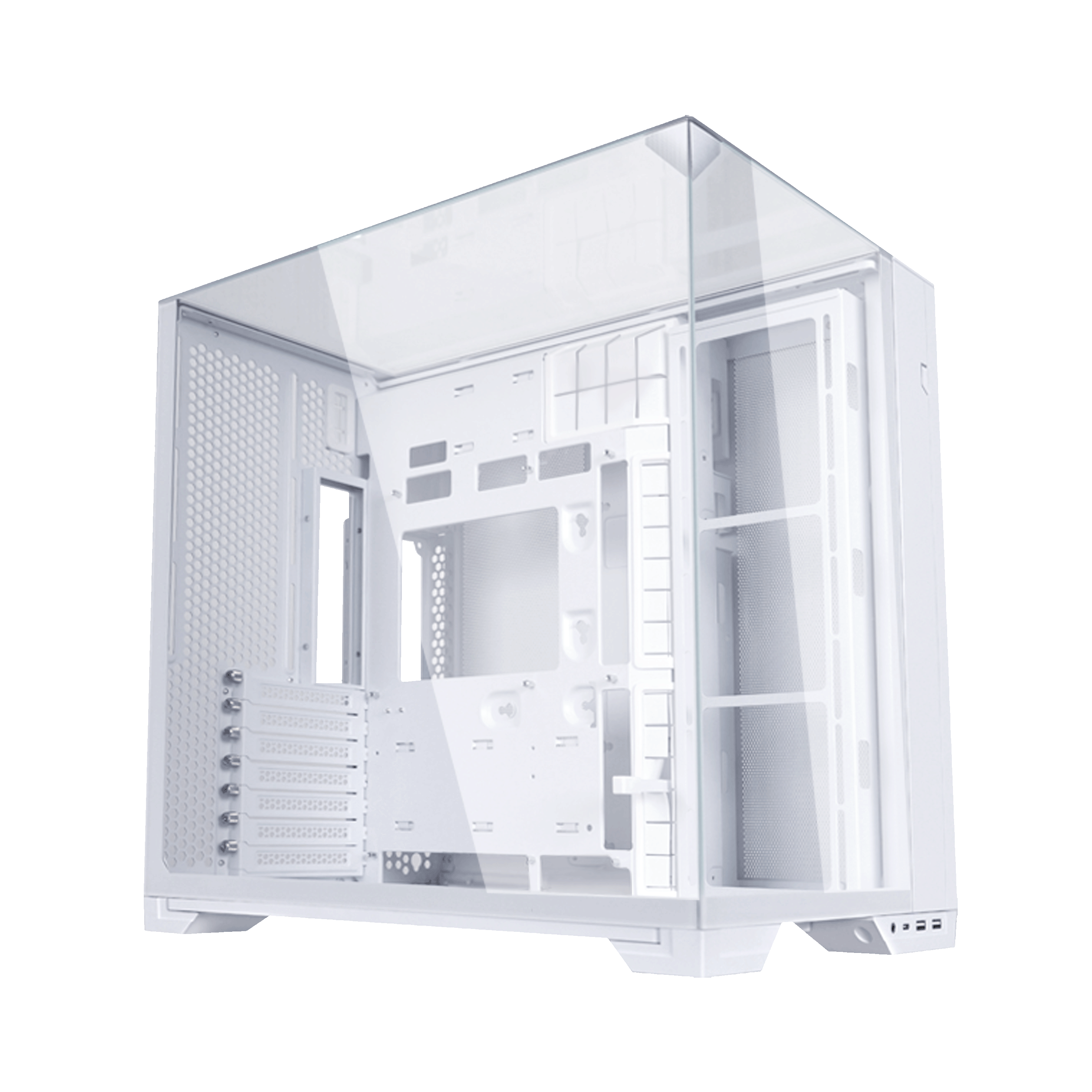 Lian Li O11 Vision Compact White - Kabinet - Miditower - Hvid Kabinet G99.O11VPW.00