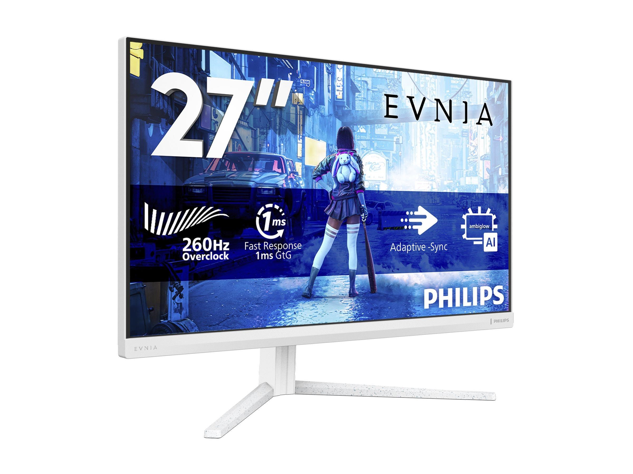 27" Philips Evnia 5000 27M2C5501 - 2560x1440 (QHD) - 180Hz - VA Computerskærm White 27M2C5501/00