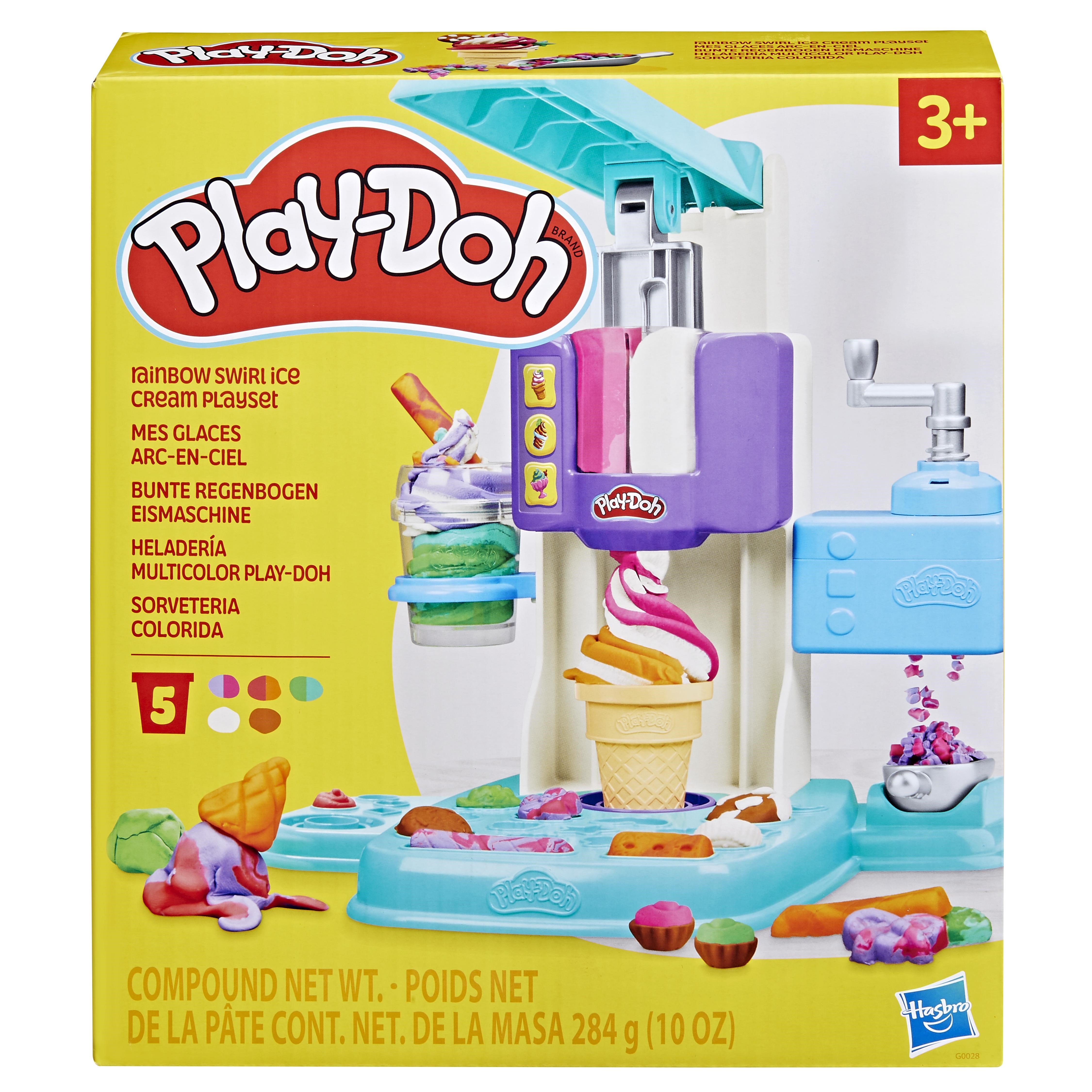 Play-Doh Regnbue-svirvel is-legesæt Konstruktionslegetøj G00285L0