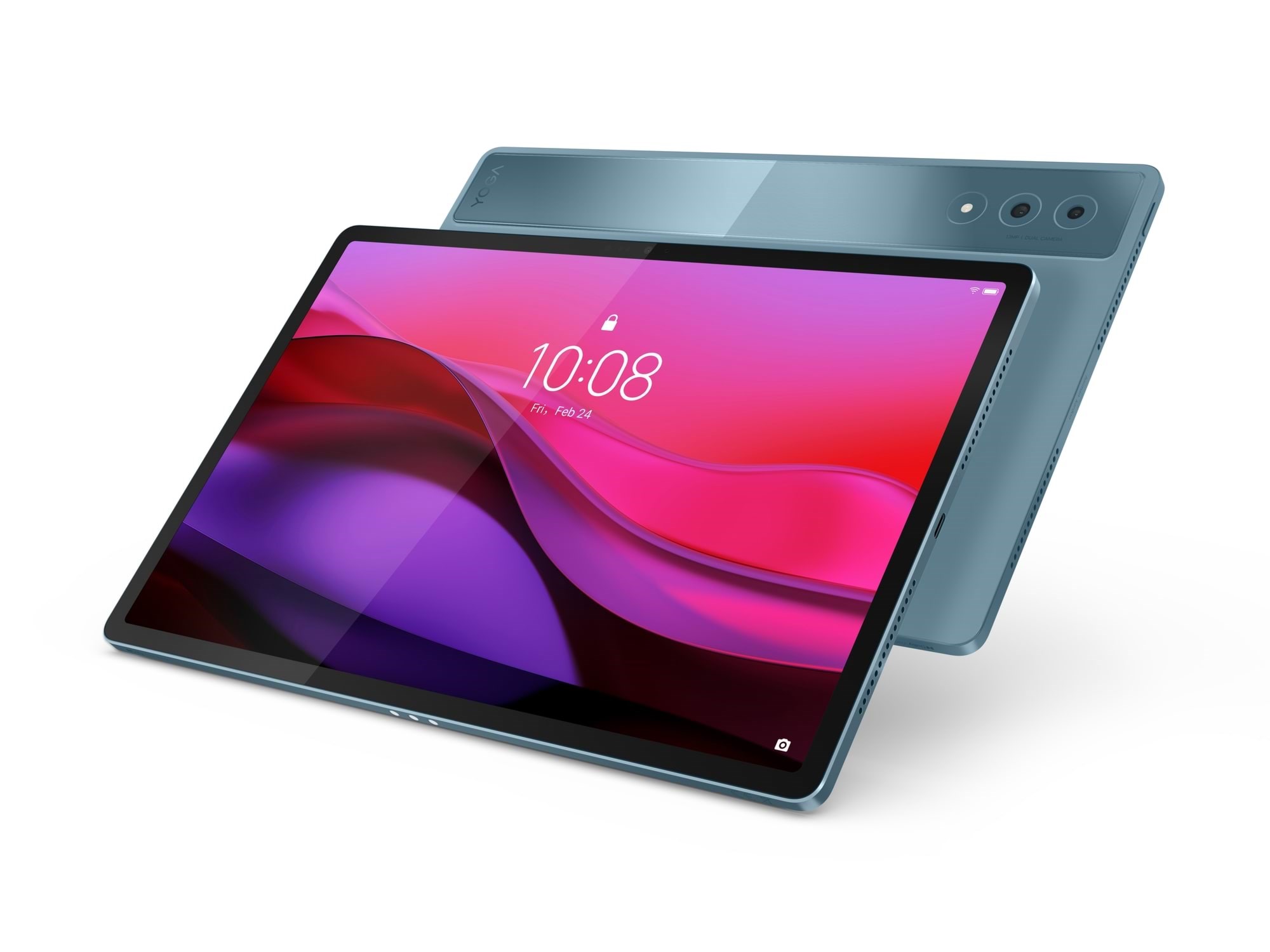 Lenovo Yoga Tab Plus AI 256GB - Tidal Teal Tablet Blå ZAEG0041SE