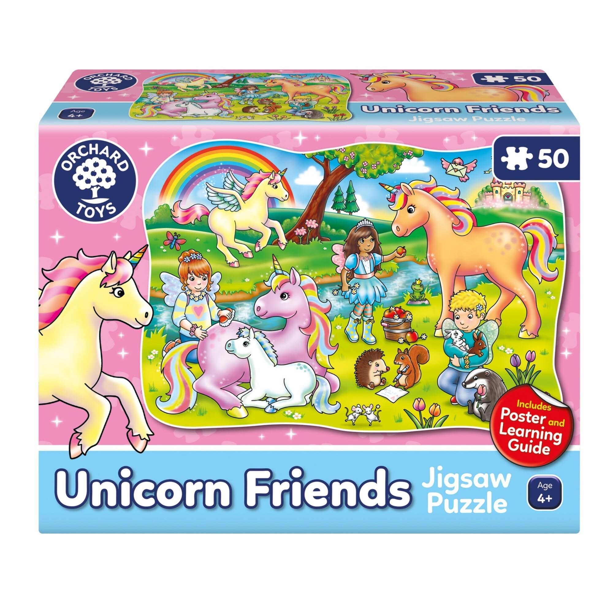 Orchard Unicorn Friends - Puzzle (50 pcs) 2D Puslespil Puslespil 600291