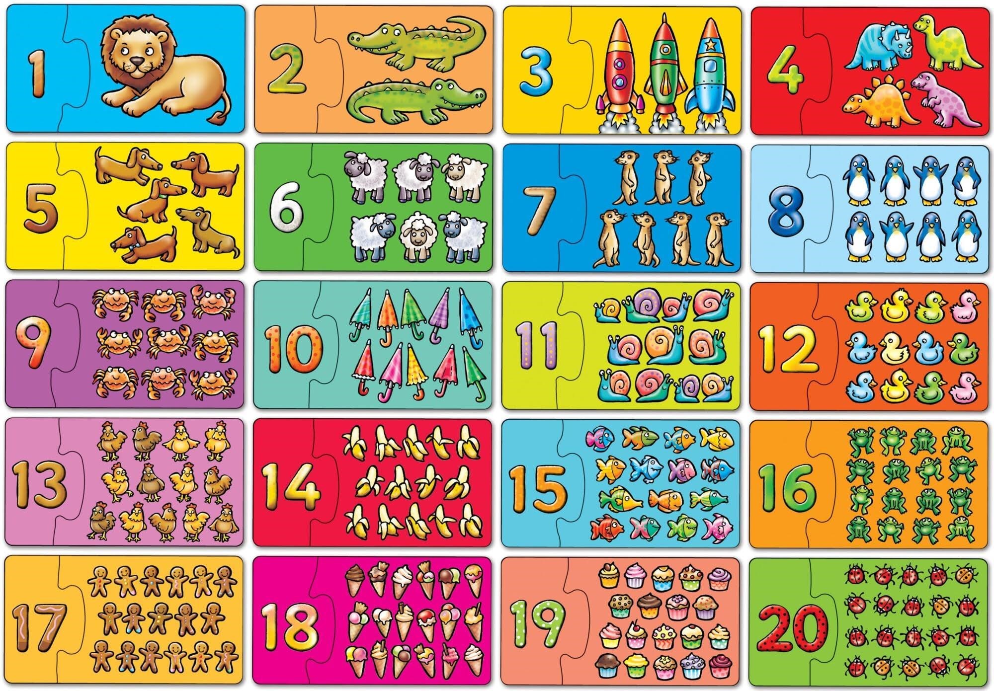 Orchard Match & Count - Puzzle set 2D Puslespil Puslespil 600219