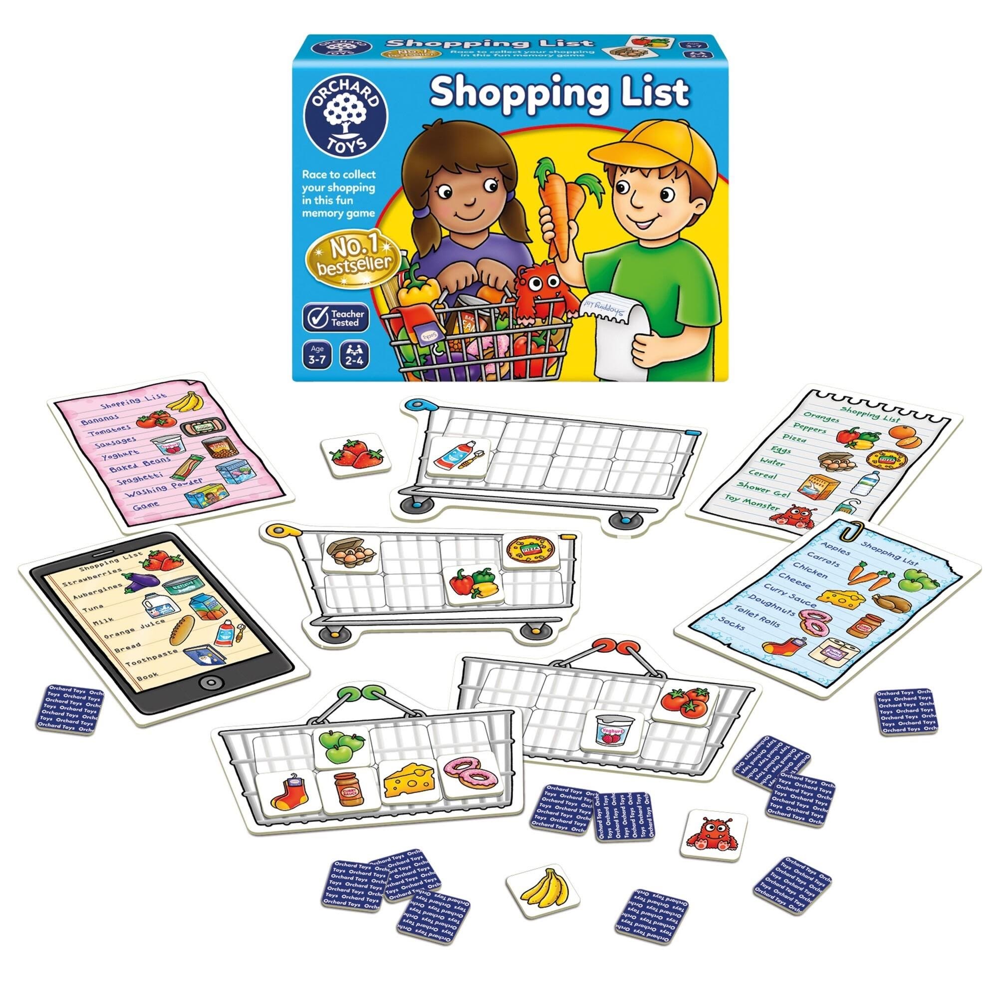 Orchard Shopping List Brætspil 600003