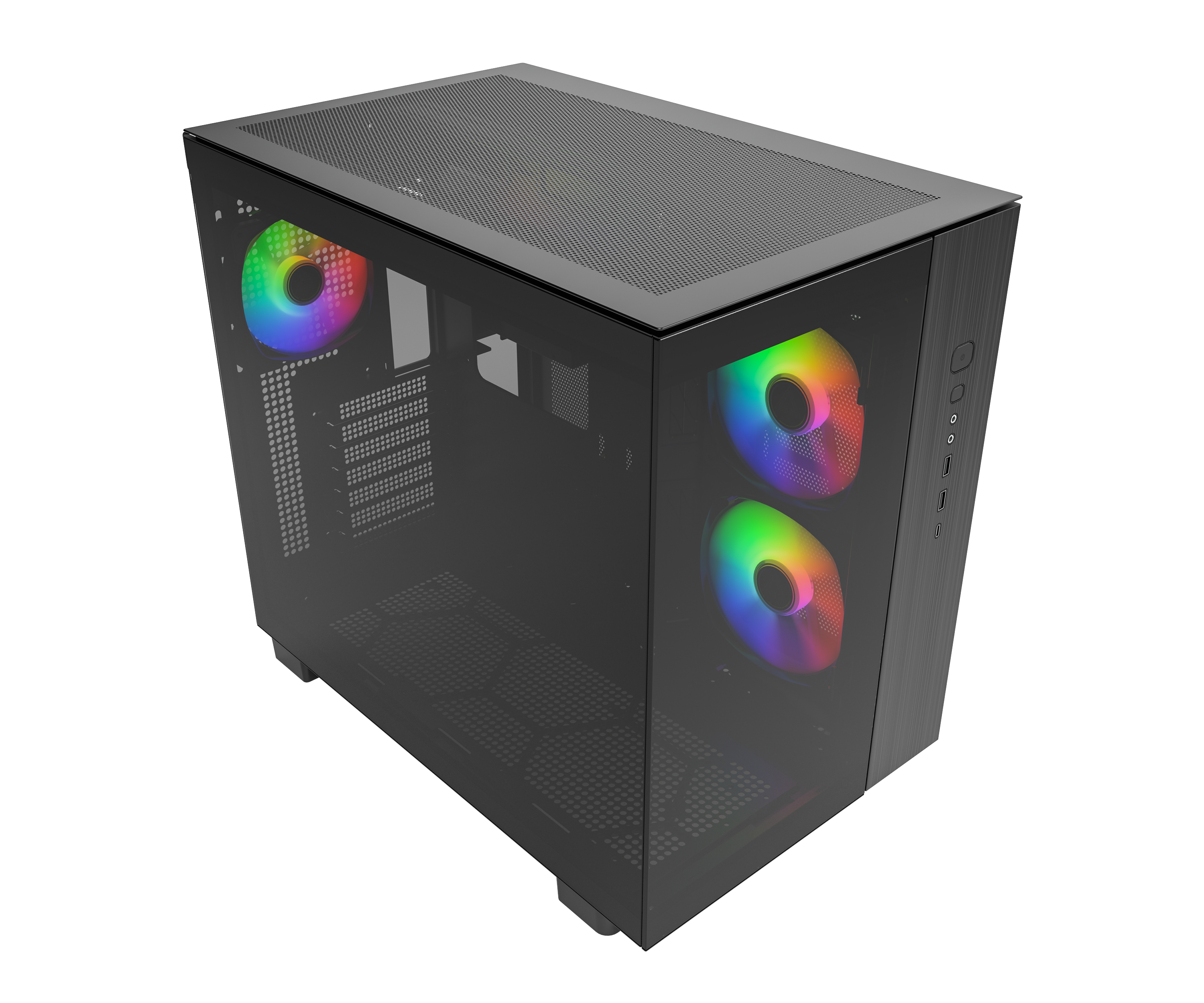 Montech KING 65 Pro - Kabinet - Miditower - Sort Kabinet KING 65 Pro (B)